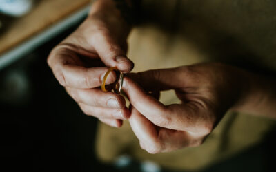 A brand photoshoot with jewellery maker Sarah Ruth Stanford, based in Nottingham